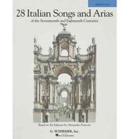 28 Italian Songs & Arias of the 17th & 18th Centuries