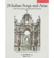 28 Italian Songs & Arias of the 17th & 18th Centuries
