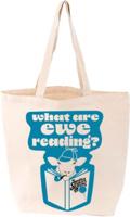 What Are Ewe Reading? Barn Sheep Tote