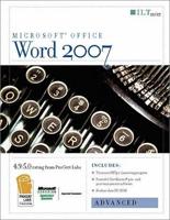 Word 2007: Advanced + CertBlaster & CBT Student Manual With Data Book/CD Package