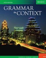 International Student Edition Grammar in Context Basic