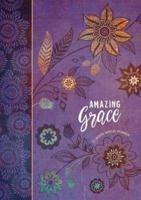 2019 16-Month-Weekly Planner: Amazing Grace (Purple With Orange Flowers)