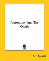 Astronomy And The Occult