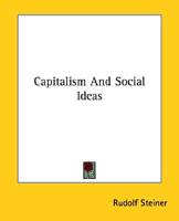 Capitalism And Social Ideas