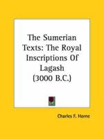 The Sumerian Texts