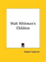 Walt Whitman's Children