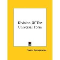 Division Of The Universal Form