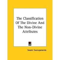 The Classification Of The Divine And The Non-Divine Attributes