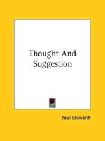 Thought And Suggestion