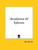 Herakleitos Of Ephesos