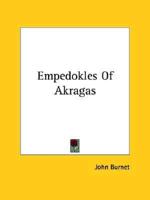 Empedokles Of Akragas