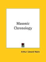 Masonic Chronology