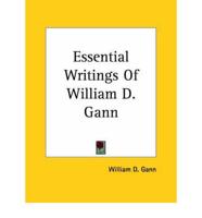 Essential Writings Of William D. Gann