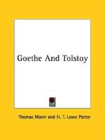 Goethe and Tolstoy