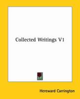 Collected Writings V1