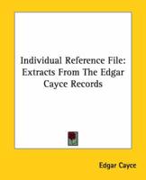 Individual Reference File: Extracts from