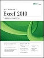 Excel 2010: VBA Programming Student Manual With Data Book/CD Package