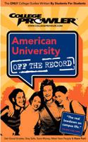 College Prowler American University Off The Record