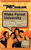 College Prowler Wake Forest University Off the Record