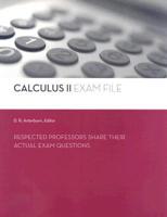 Calculus II Exam File