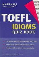 Toefl Idioms Quiz Book