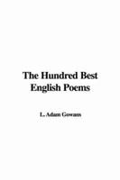 The Hundred Best English Poems