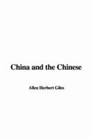 China and the Chinese