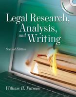 Legal Research, Analysis, and Writing