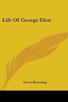 Life Of George Eliot