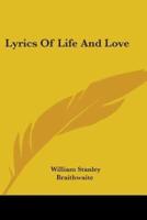 Lyrics Of Life And Love