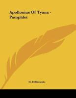 Apollonius Of Tyana - Pamphlet