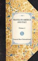 Travels in America and Italy