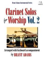 Clarinet Solos for Worship, Vol. 2