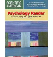 Scientific American to Accompany Psychology Reader