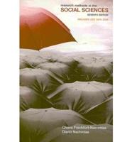 Research Methods in the Social Sciences