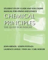 Chemical Principles, Fifth Edition Study Guide and Solutions Manual