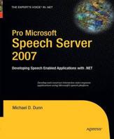 Pro Microsoft Speech Server 2007