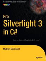 Pro Silverlight 3 in C-