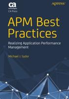 APM Best Practices : Realizing Application Performance Management
