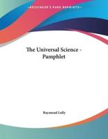 The Universal Science - Pamphlet