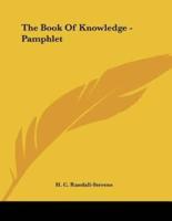 The Book of Knowledge - Pamphlet
