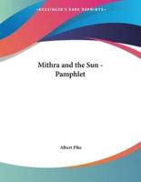 Mithra and the Sun - Pamphlet