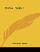 Healing - Pamphlet