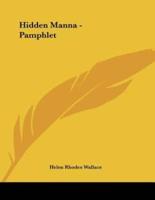 Hidden Manna - Pamphlet