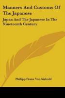 Manners And Customs Of The Japanese