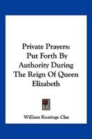 Private Prayers