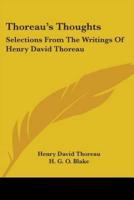 Thoreau's Thoughts