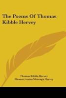 The Poems Of Thomas Kibble Hervey