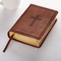 KJV Compact Large Print Lux-Leather Tan