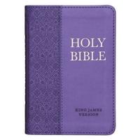 KJV Bible Mini Pocket Purple